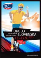 cyklistické preteky okolo slovenska plagát