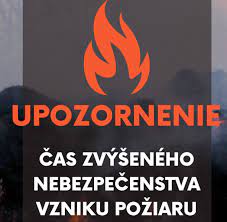Nebezpečenstvo vzniku požiaru